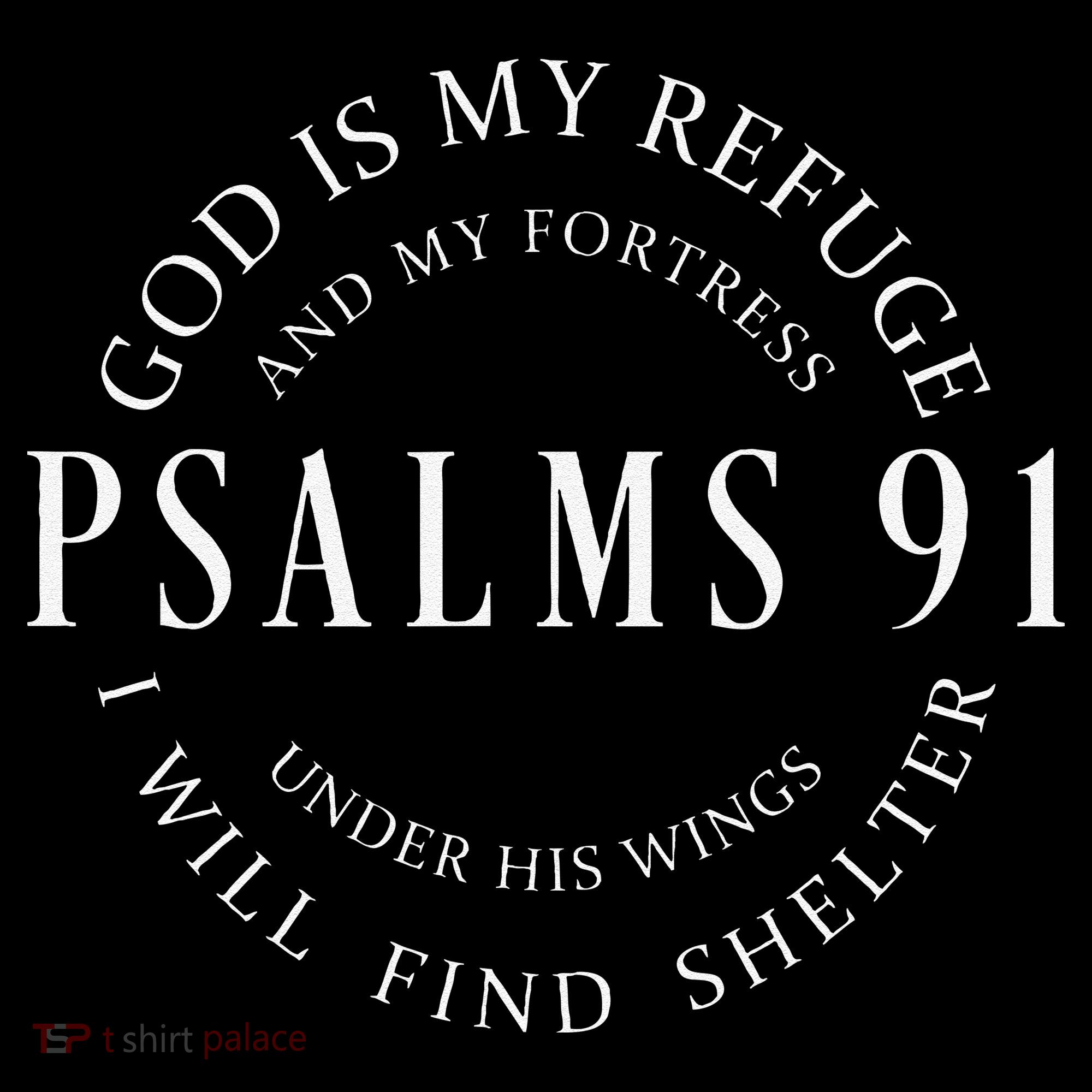 Psalms 91 Christian Blessed Christ Jesus Women's Hoodie