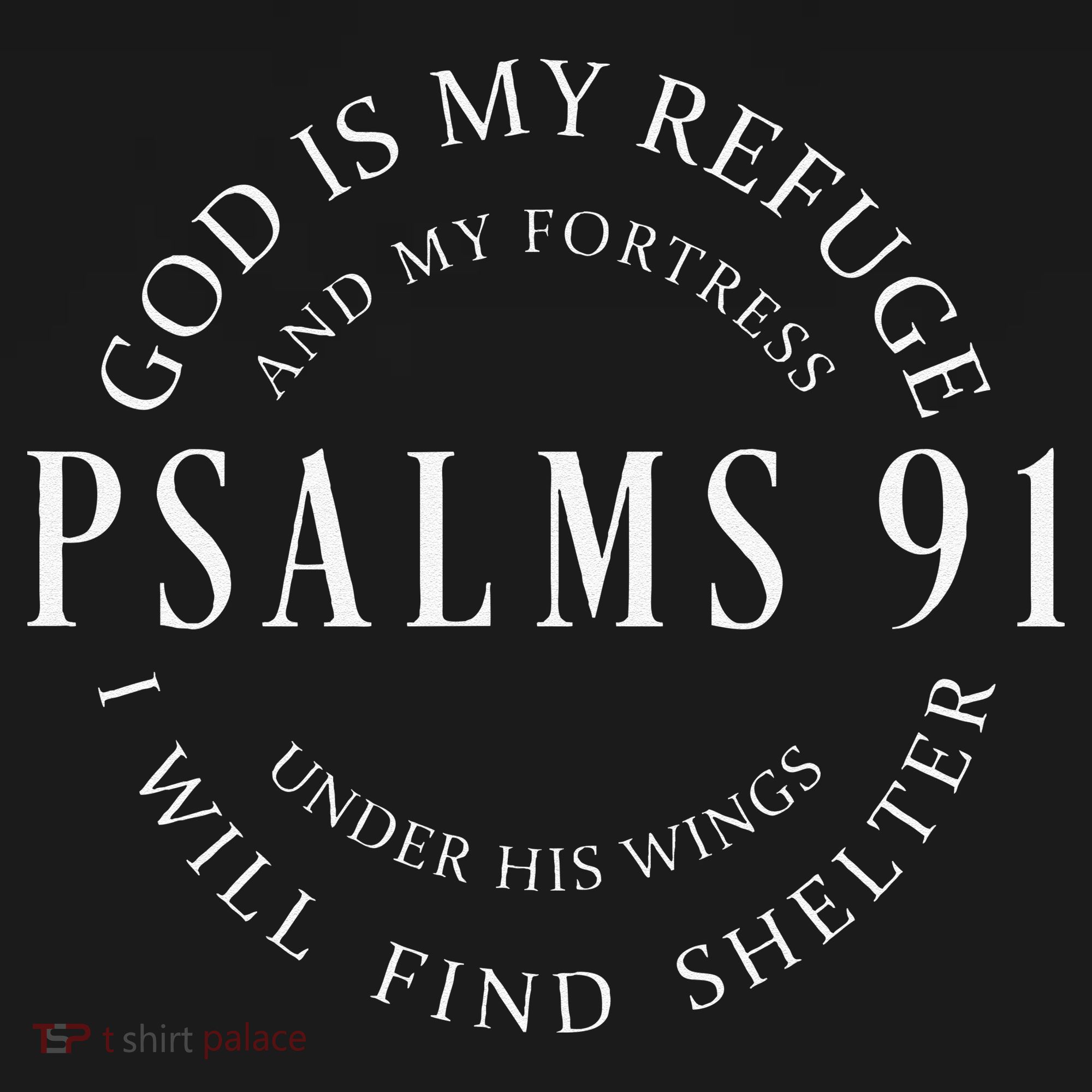 Psalms 91 Christian Blessed Christ Jesus Women's Tank Top