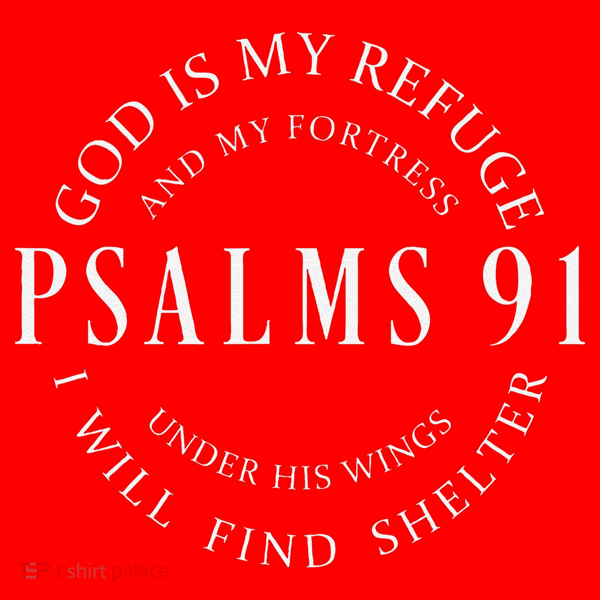 Psalms 91 Christian Blessed Christ Jesus Santa Hat