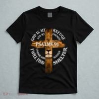 Psalms 91 Christian Blessed Religious Hymn Christ Jesus Love T-Shirt thumb 5