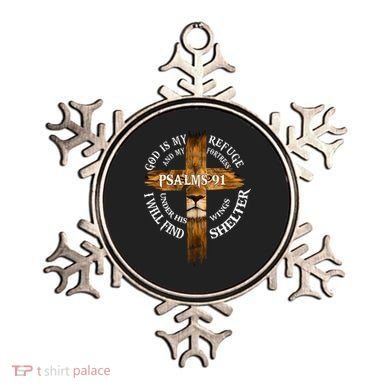 Psalms 91 Christian Blessed Religious Hymn Christ Jesus Love Ornament