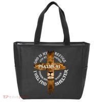 Psalms 91 Christian Blessed Religious Hymn Christ Jesus Love Tote Bag thumb 0