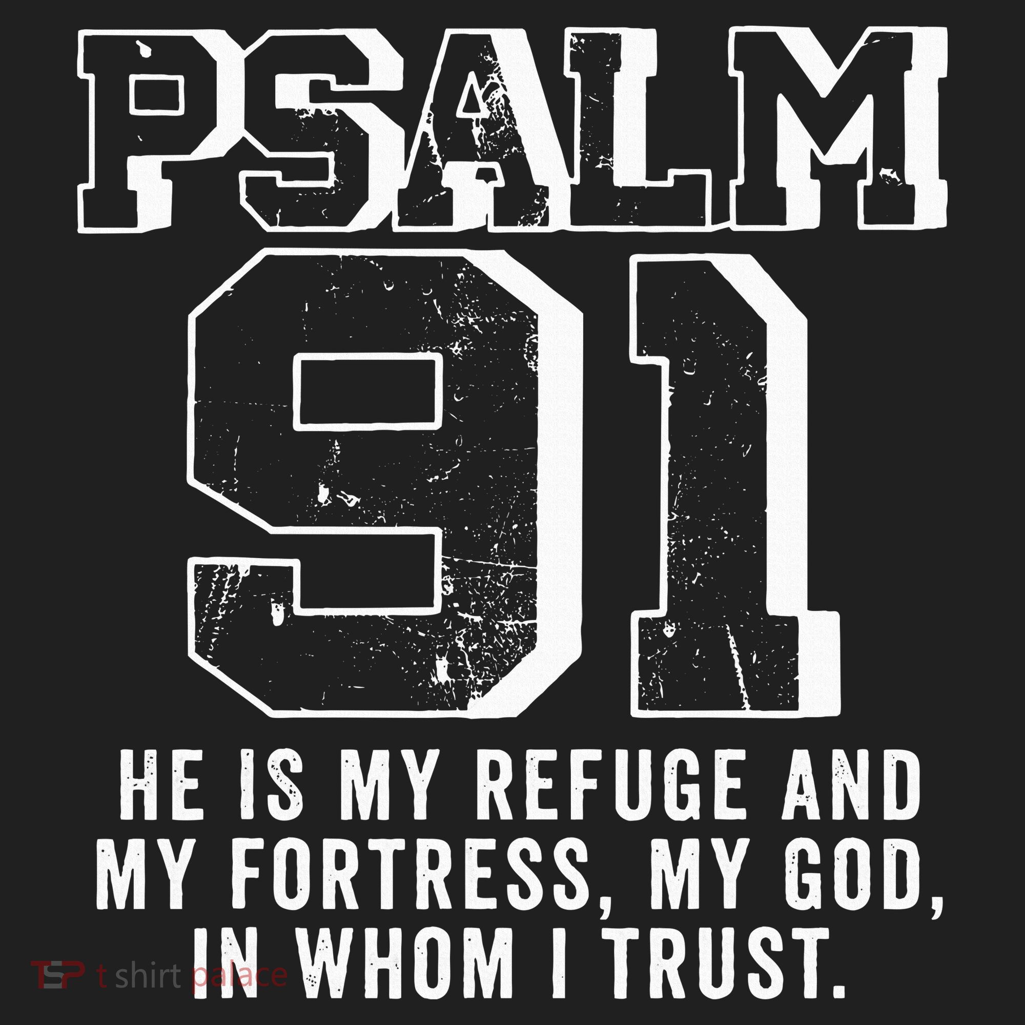 Psalm 91 Christian Bible Verse God Is My Refuge Psalm 91 Women's Sweatshirt