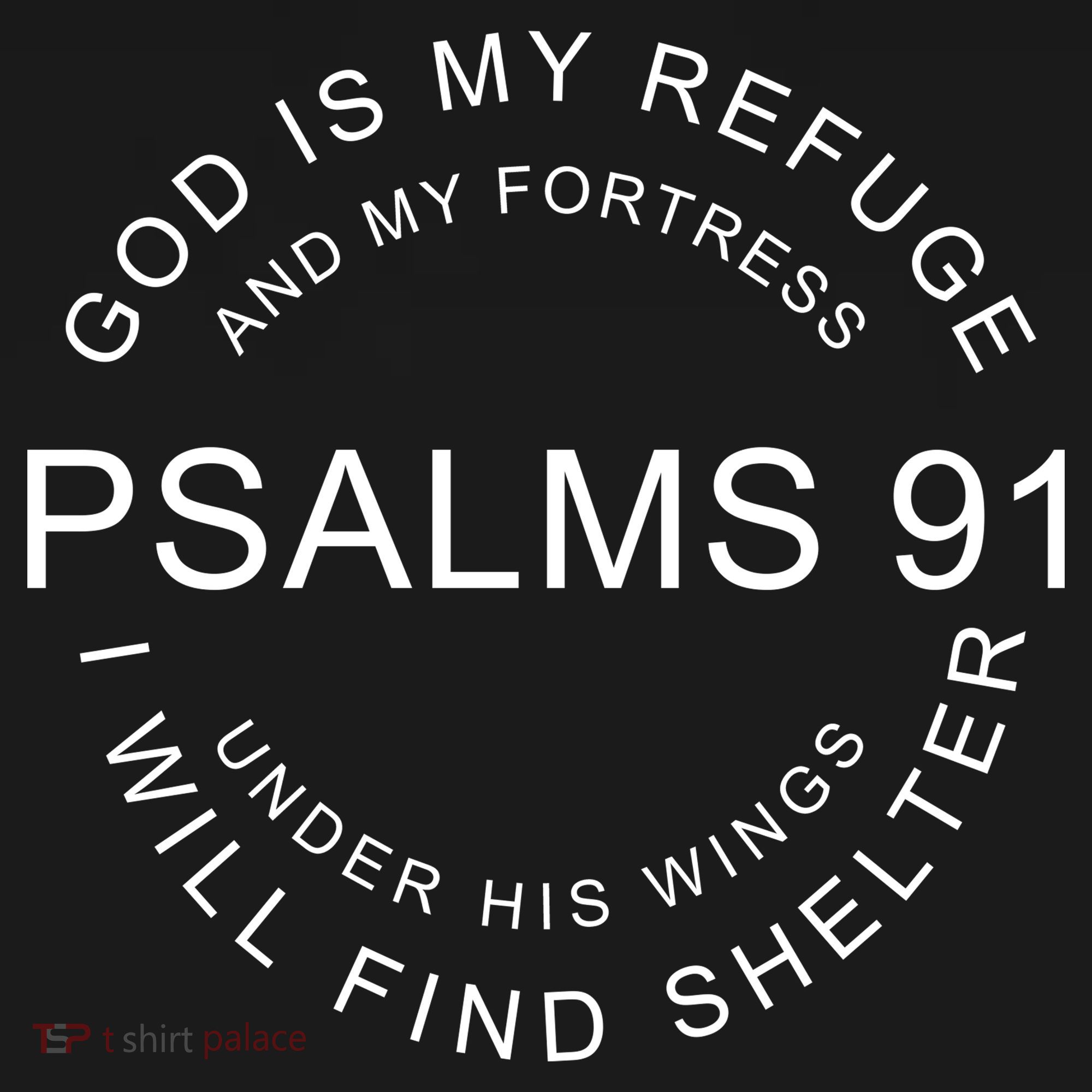 Pslams 91 God Is My Refuge Women's Tank Top