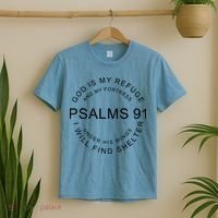Pslams 91 God Is My Refuge T-Shirt thumb 2