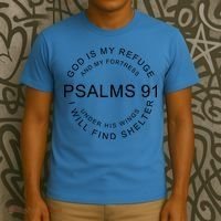 Pslams 91 God Is My Refuge T-Shirt thumb 3