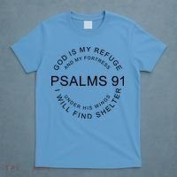 Pslams 91 God Is My Refuge T-Shirt thumb 4