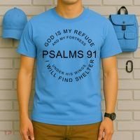 Pslams 91 God Is My Refuge T-Shirt thumb 5