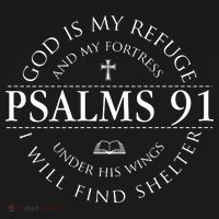 Psalm 91 My Refuge And My Fortress Mousepad thumb 1