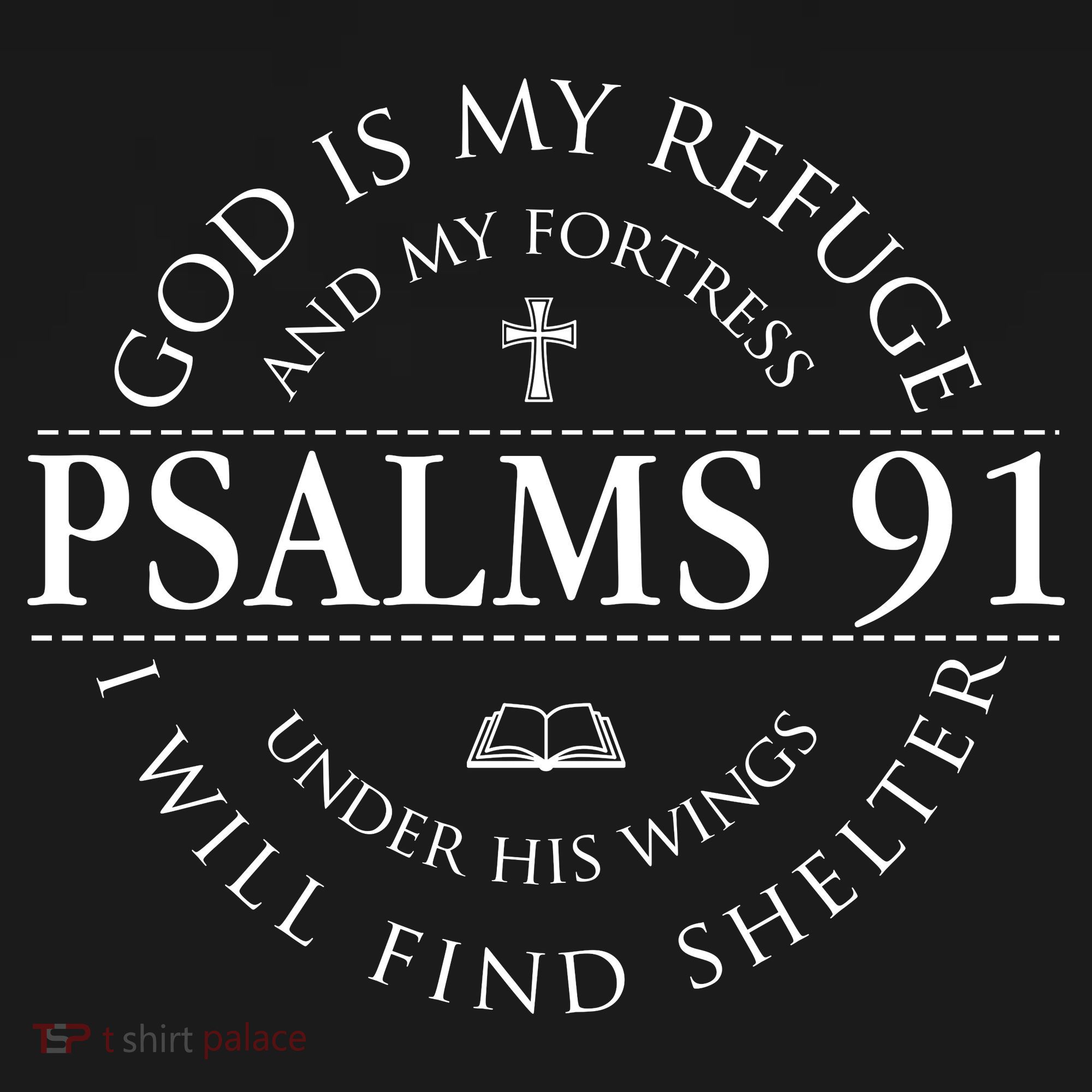 Psalm 91 My Refuge And My Fortress Mousepad