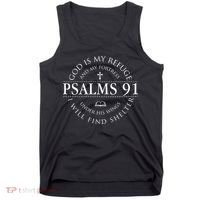 Psalm 91 My Refuge And My Fortress Tank Top thumb 0