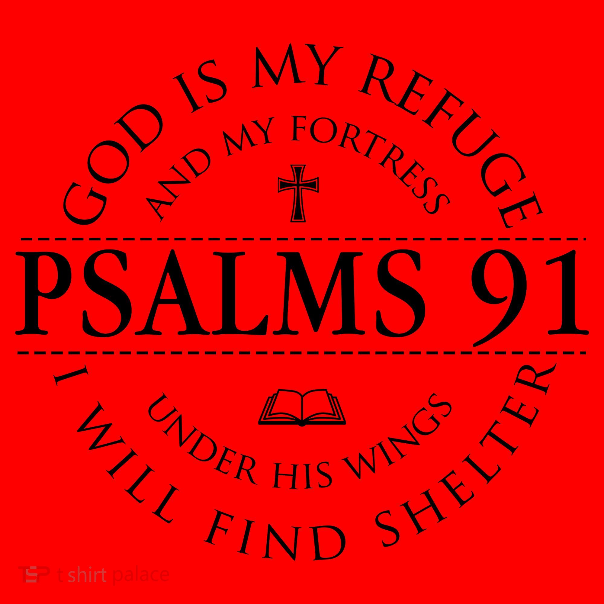 Psalm 91 My Refuge And My Fortress Santa Hat