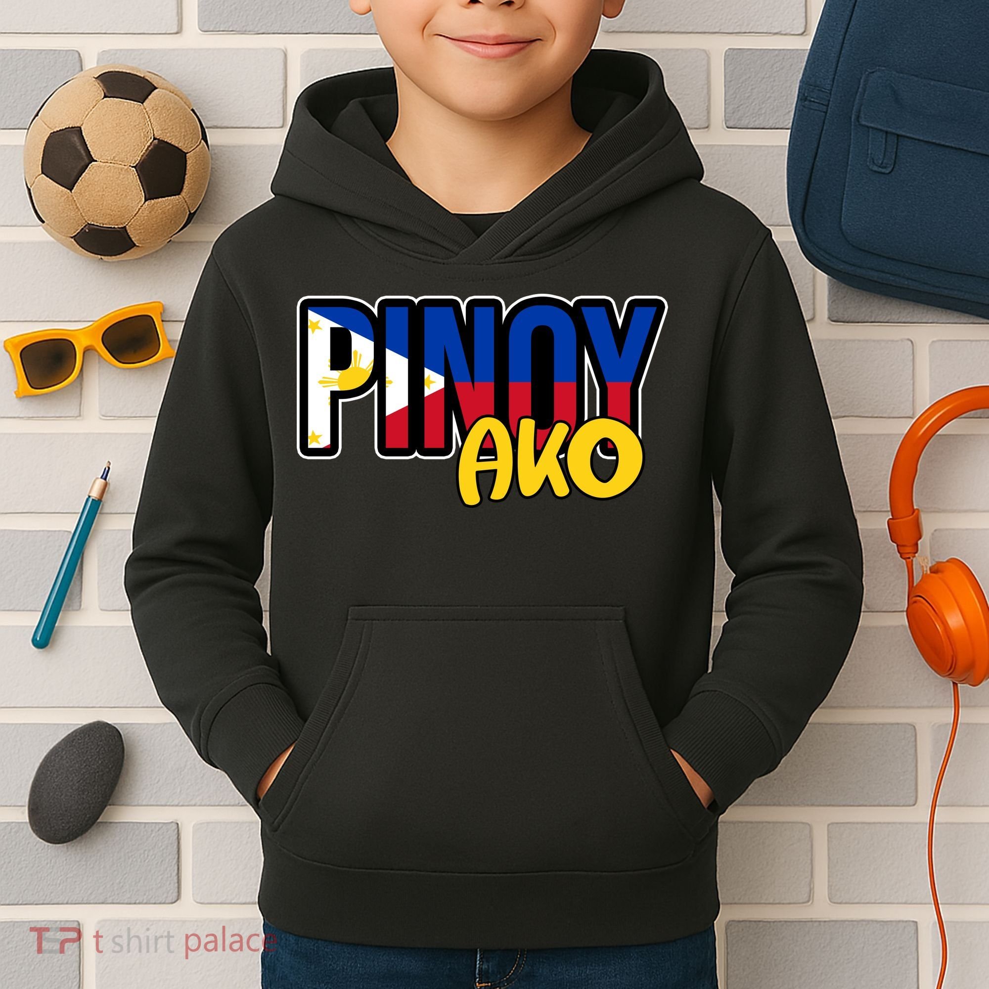 Pinoy Ako Kids Hoodie