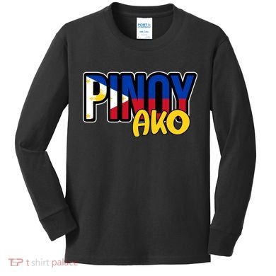 Pinoy Ako Kids Long Sleeve Shirt