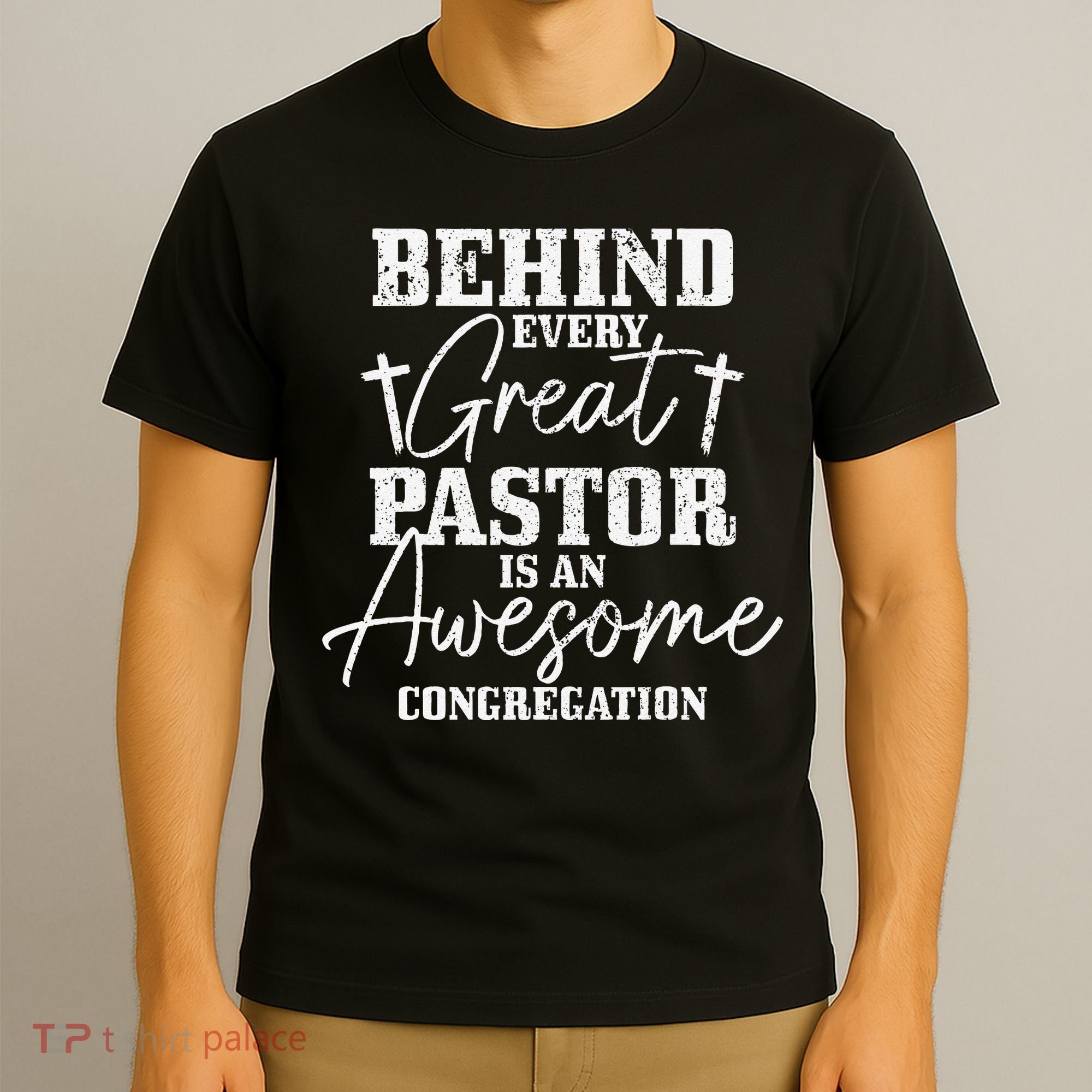 Pastor Appreciation Art Preacher Clergy Christian T-Shirt