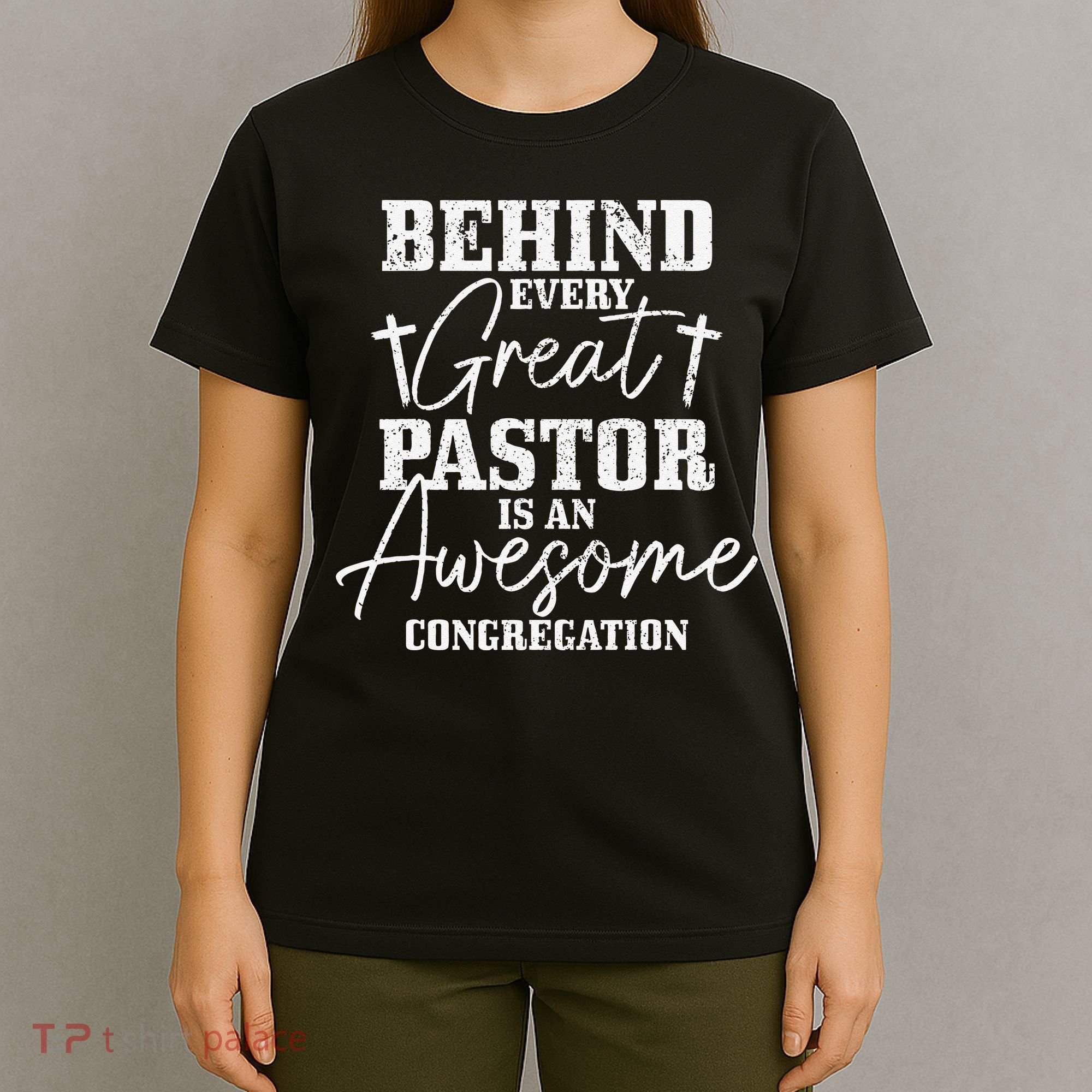 Pastor Appreciation Art Preacher Clergy Christian T-Shirt