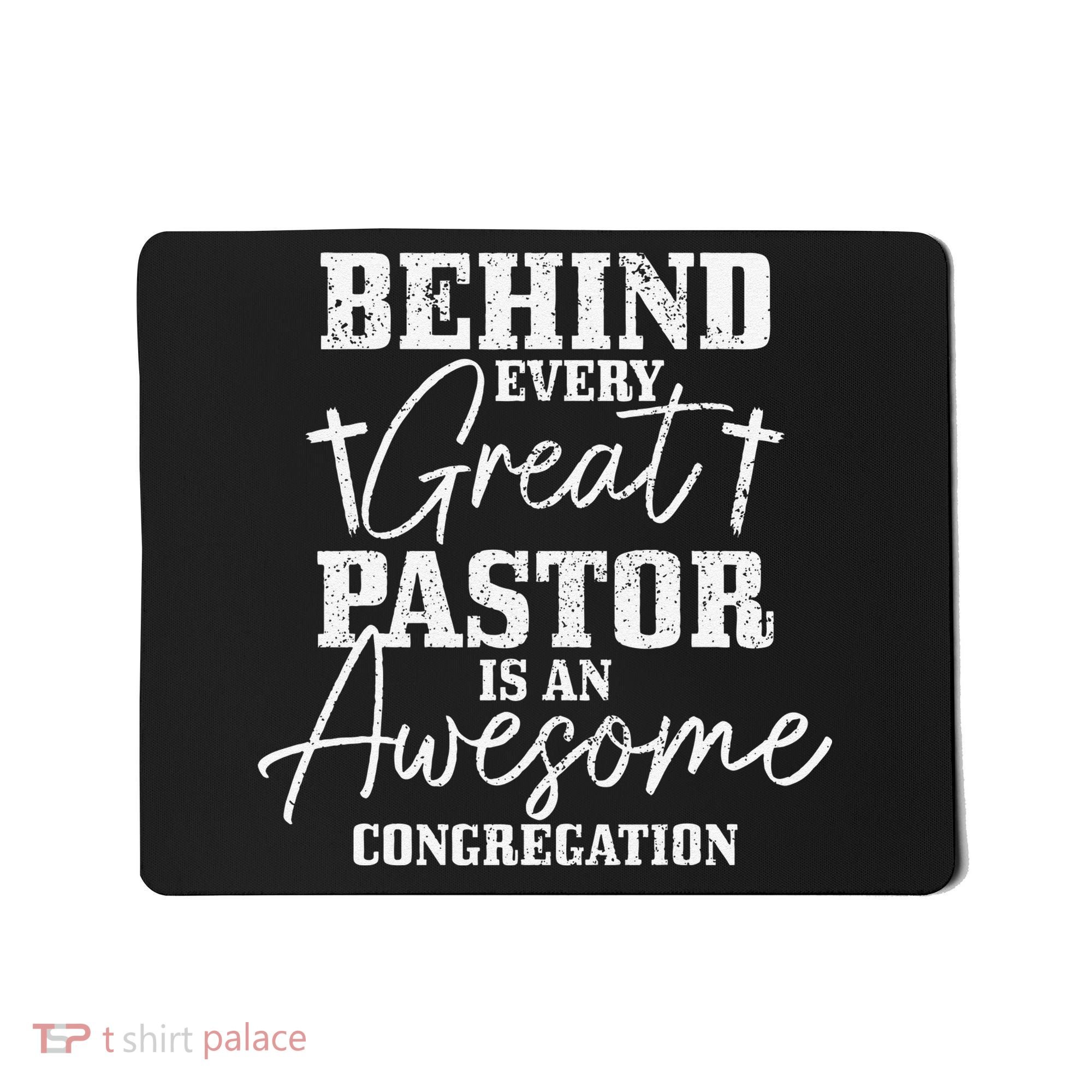 Pastor Appreciation Art Preacher Clergy Christian Mousepad