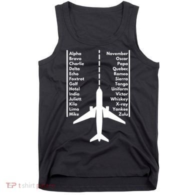 Pilot & Aviation Airplane Tank Top