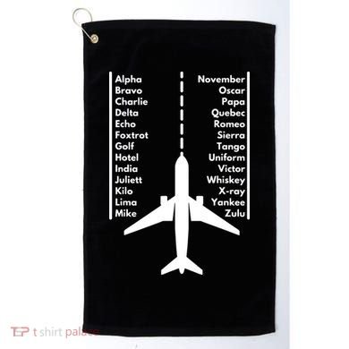 Pilot & Aviation Airplane Golf Towel