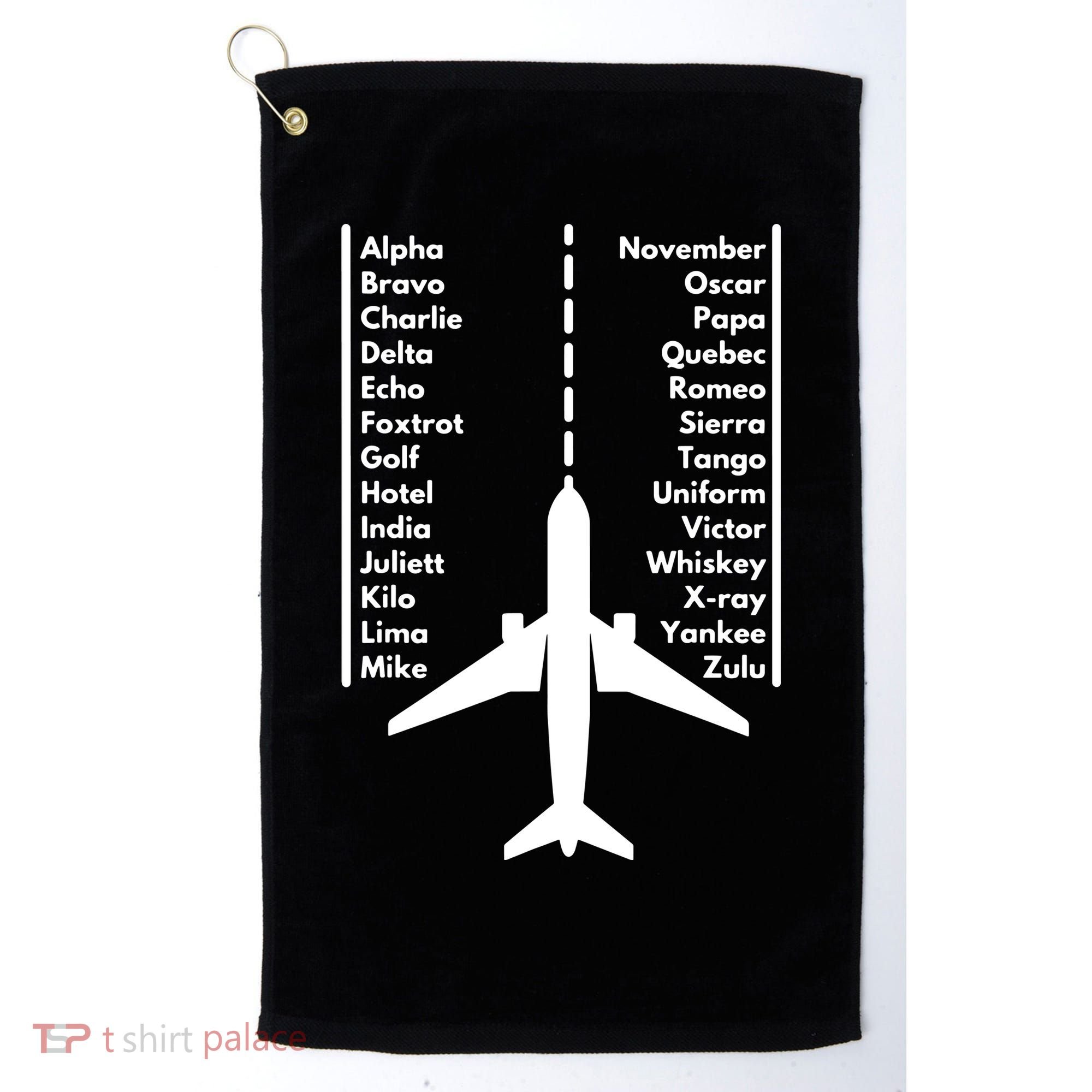 Pilot & Aviation Airplane Golf Towel