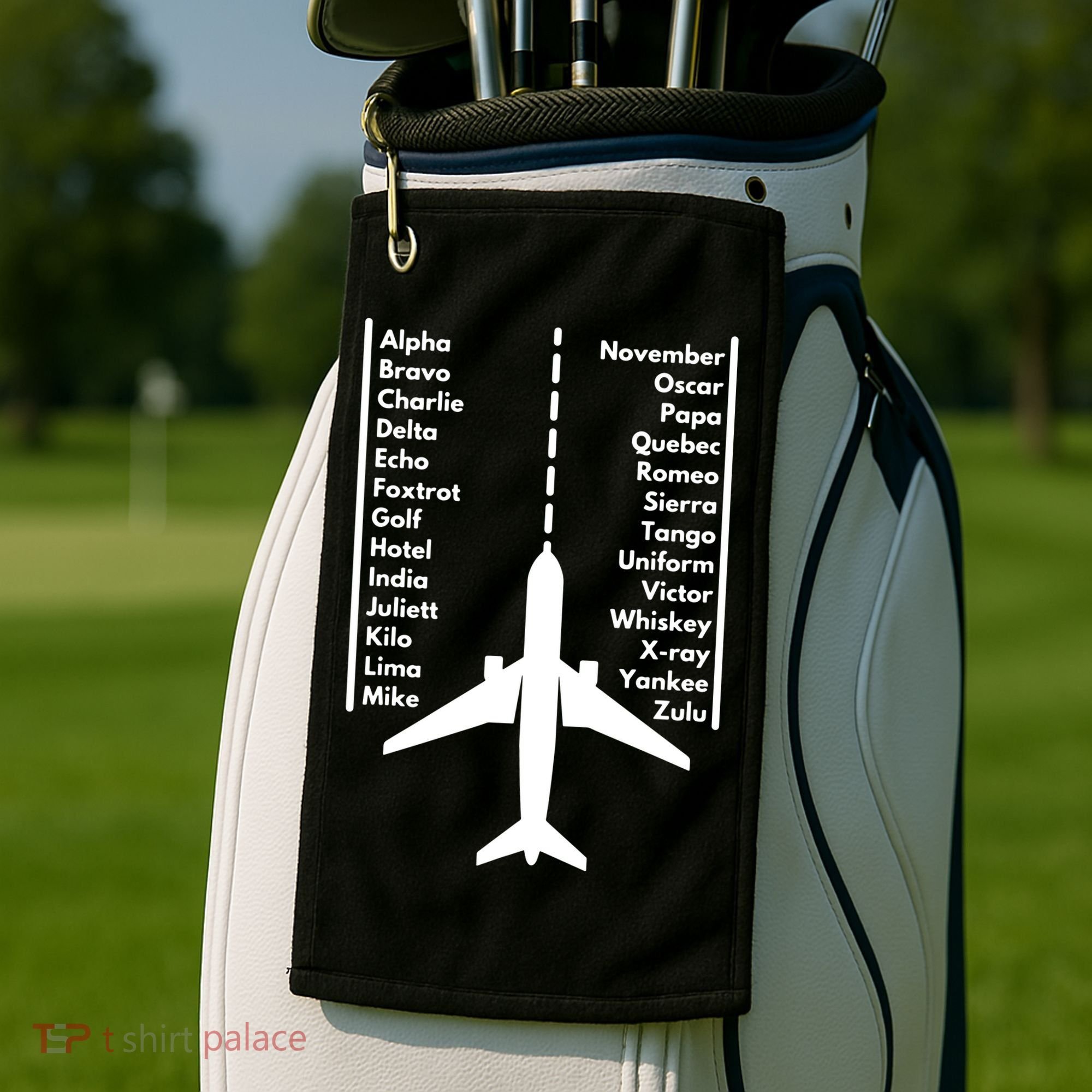 Pilot & Aviation Airplane Golf Towel