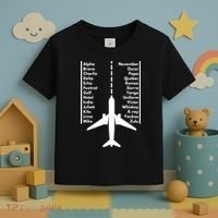 Pilot & Aviation Airplane Toddler T-Shirt thumb 3