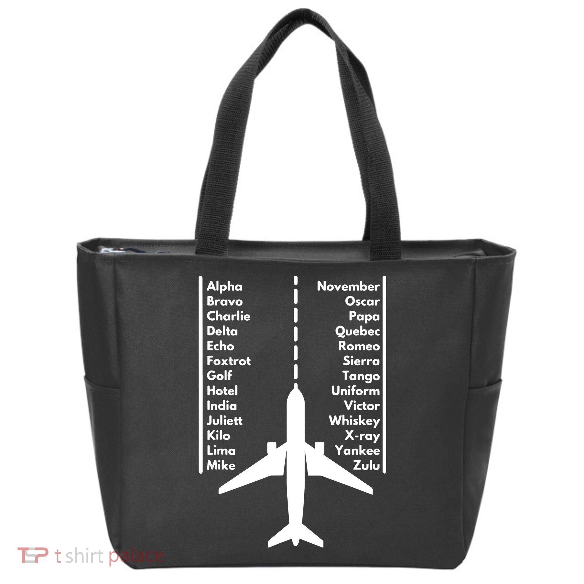 Pilot & Aviation Airplane Tote Bag