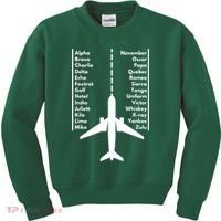 Pilot & Aviation Airplane Kids Sweatshirt thumb 0