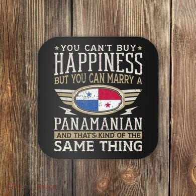 Panamanian And American Flag Panama Proud Coaster