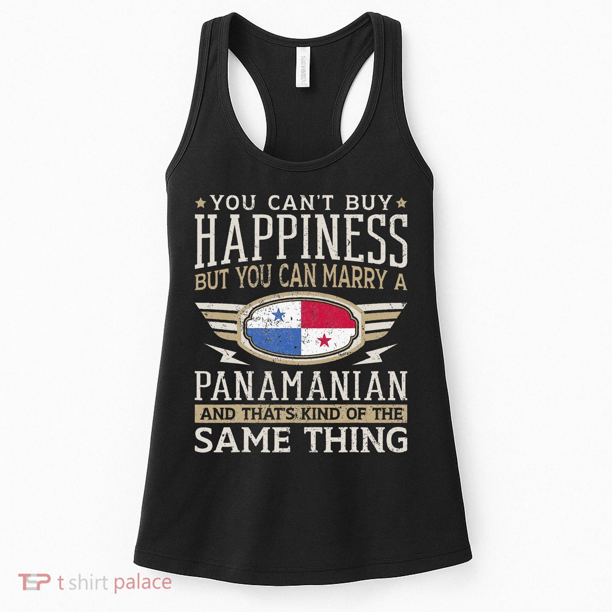 Panamanian And American Flag Panama Proud Women's Tank Top