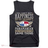 Panamanian And American Flag Panama Proud Tank Top thumb 0