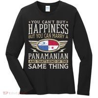 Panamanian And American Flag Panama Proud Women's Long Sleeve Shirt thumb 0