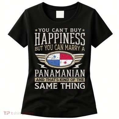 Panamanian And American Flag Panama Proud Women's T-Shirt