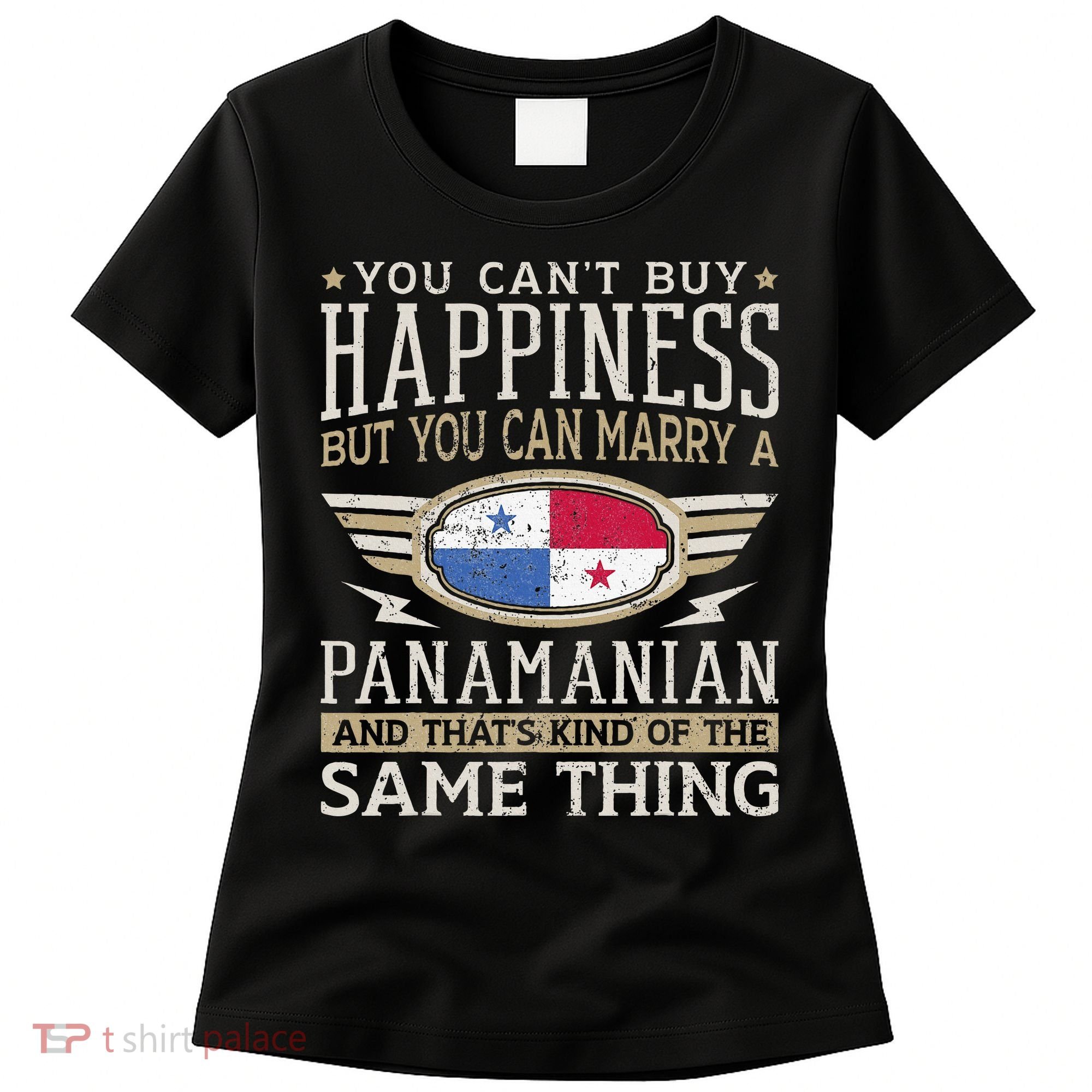 Panamanian And American Flag Panama Proud Women's T-Shirt