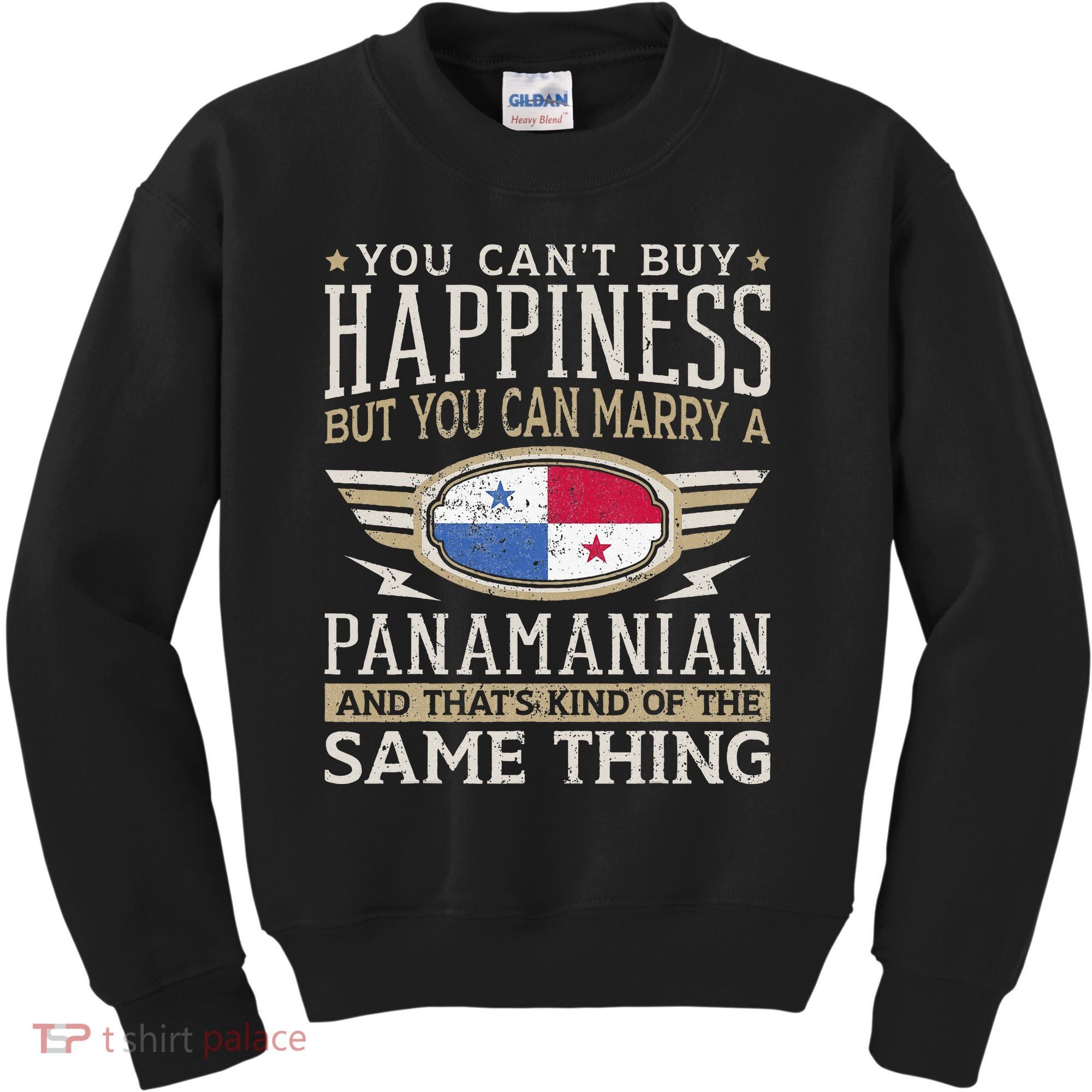 Panamanian And American Flag Panama Proud Kids Sweatshirt