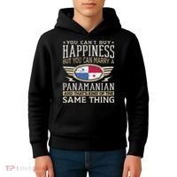Panamanian And American Flag Panama Proud Kids Hoodie thumb 4
