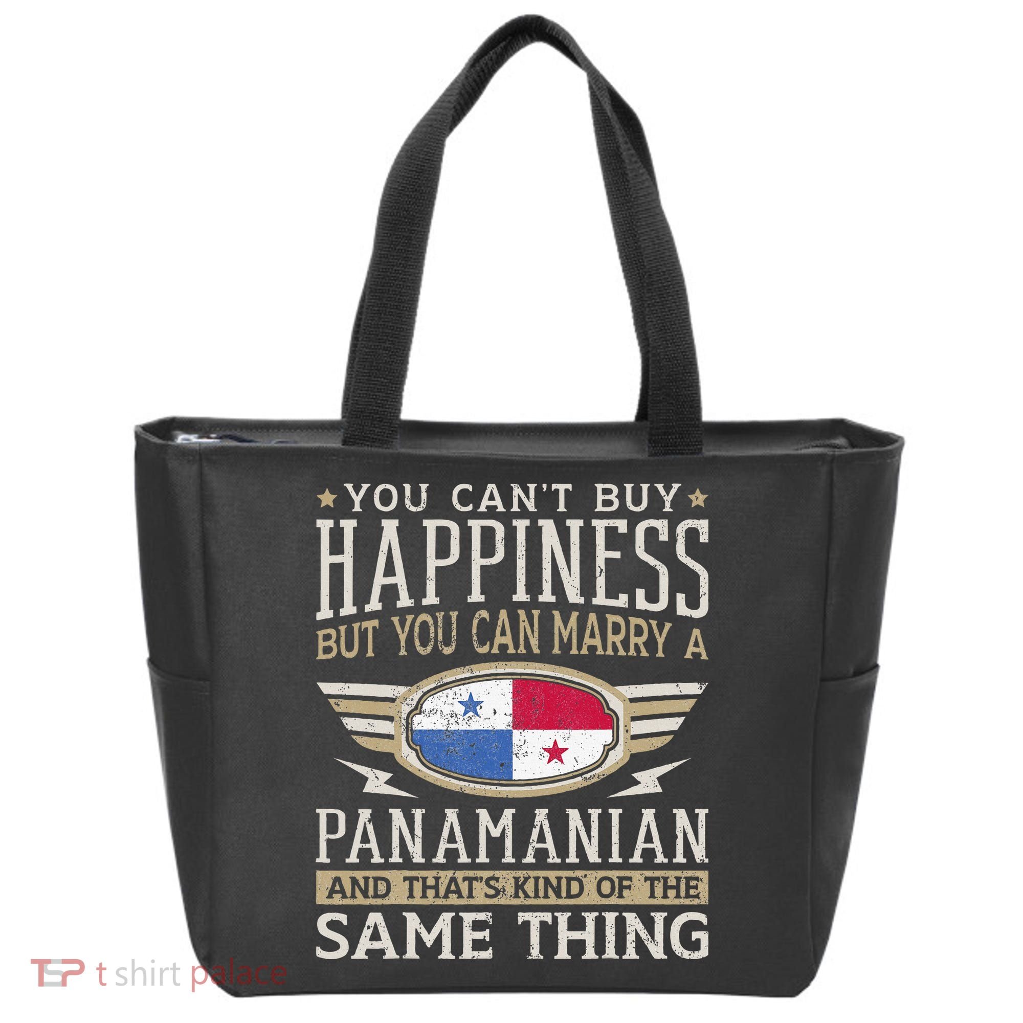 Panamanian And American Flag Panama Proud Tote Bag