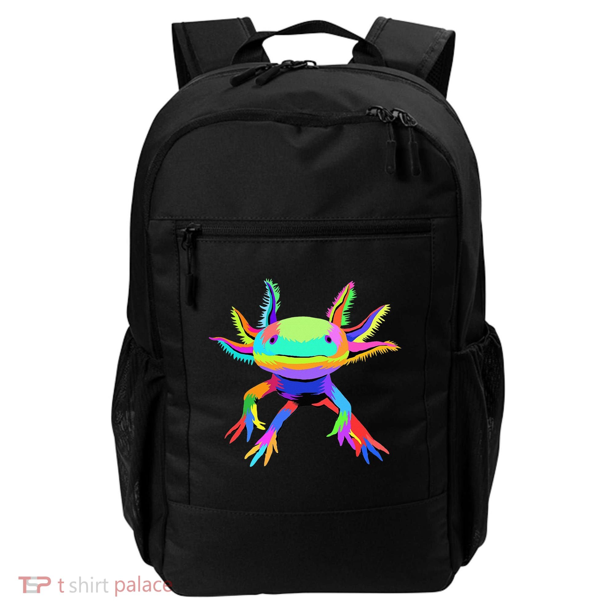 Pop Art Axolotl funny animals lover Backpack