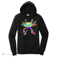 Pop Art Axolotl funny animals lover Women's Hoodie thumb 0