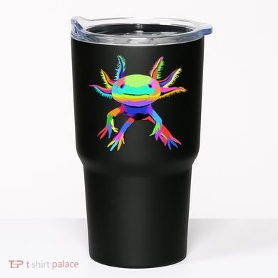 Pop Art Axolotl funny animals lover Tumbler