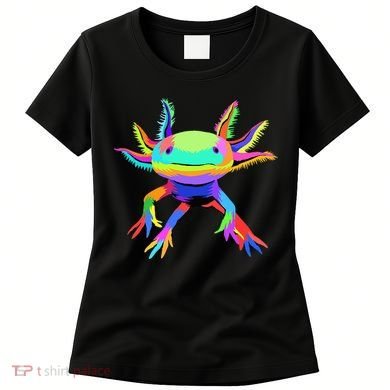 Pop Art Axolotl funny animals lover Women's T-Shirt