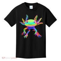 Pop Art Axolotl funny animals lover Kids T-Shirt thumb 0