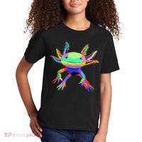 Pop Art Axolotl funny animals lover Kids T-Shirt thumb 2