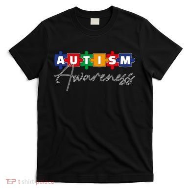 Puzzle Autism Awareness Month Gift T-Shirt