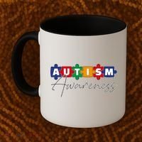 Puzzle Autism Awareness Month Gift Coffee Mug thumb 2