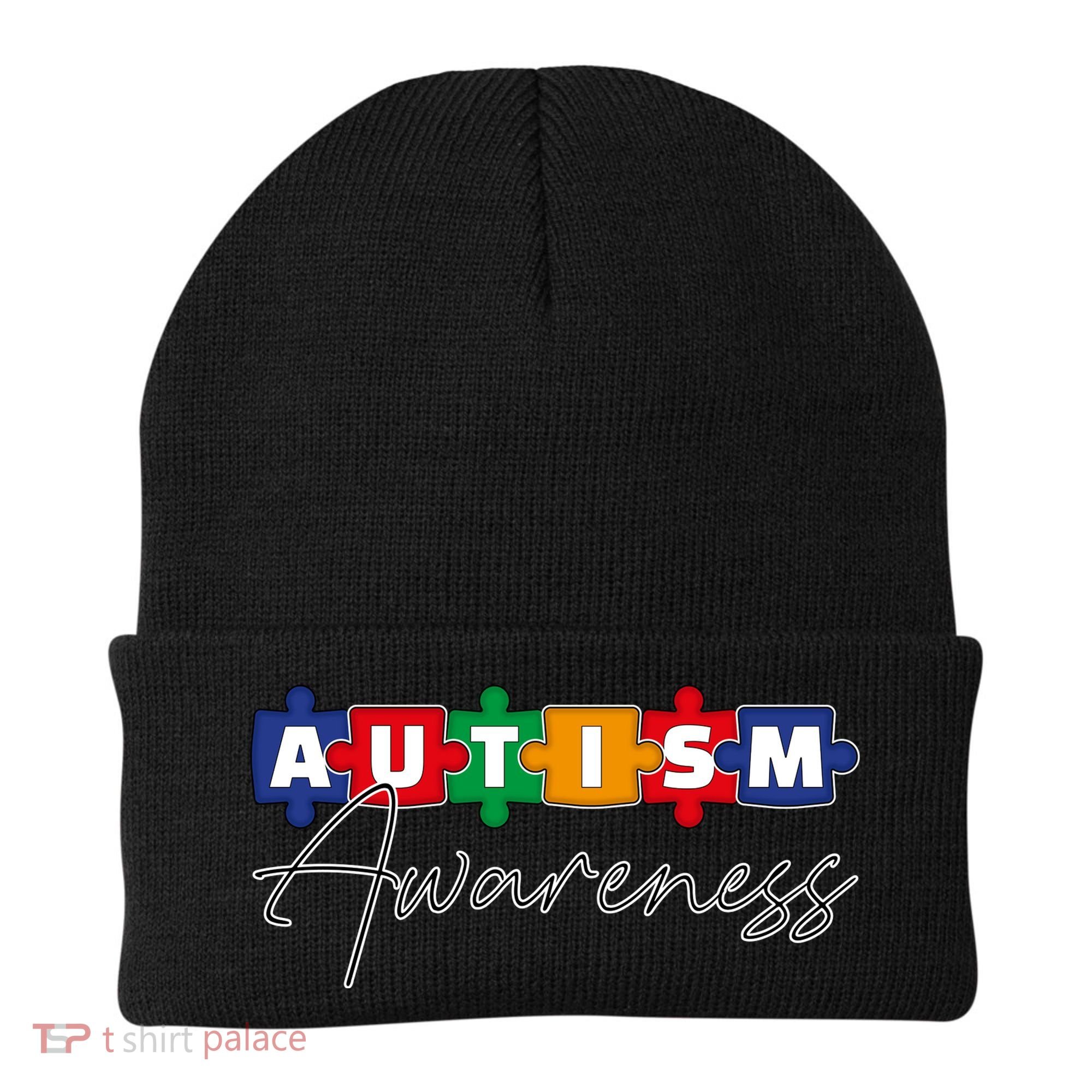 Puzzle Autism Awareness Month Gift Beanie