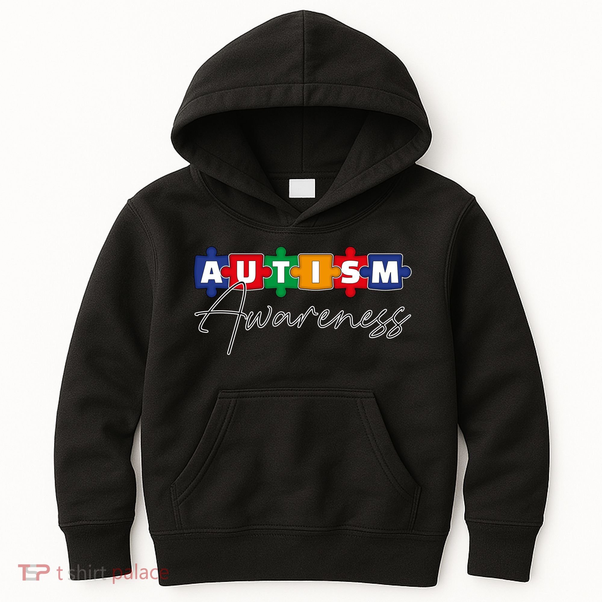 Puzzle Autism Awareness Month Gift Kids Hoodie