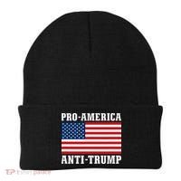 Pro America Anti Trump Beanie thumb 0