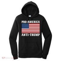 Pro America Anti Trump Women's Hoodie thumb 0