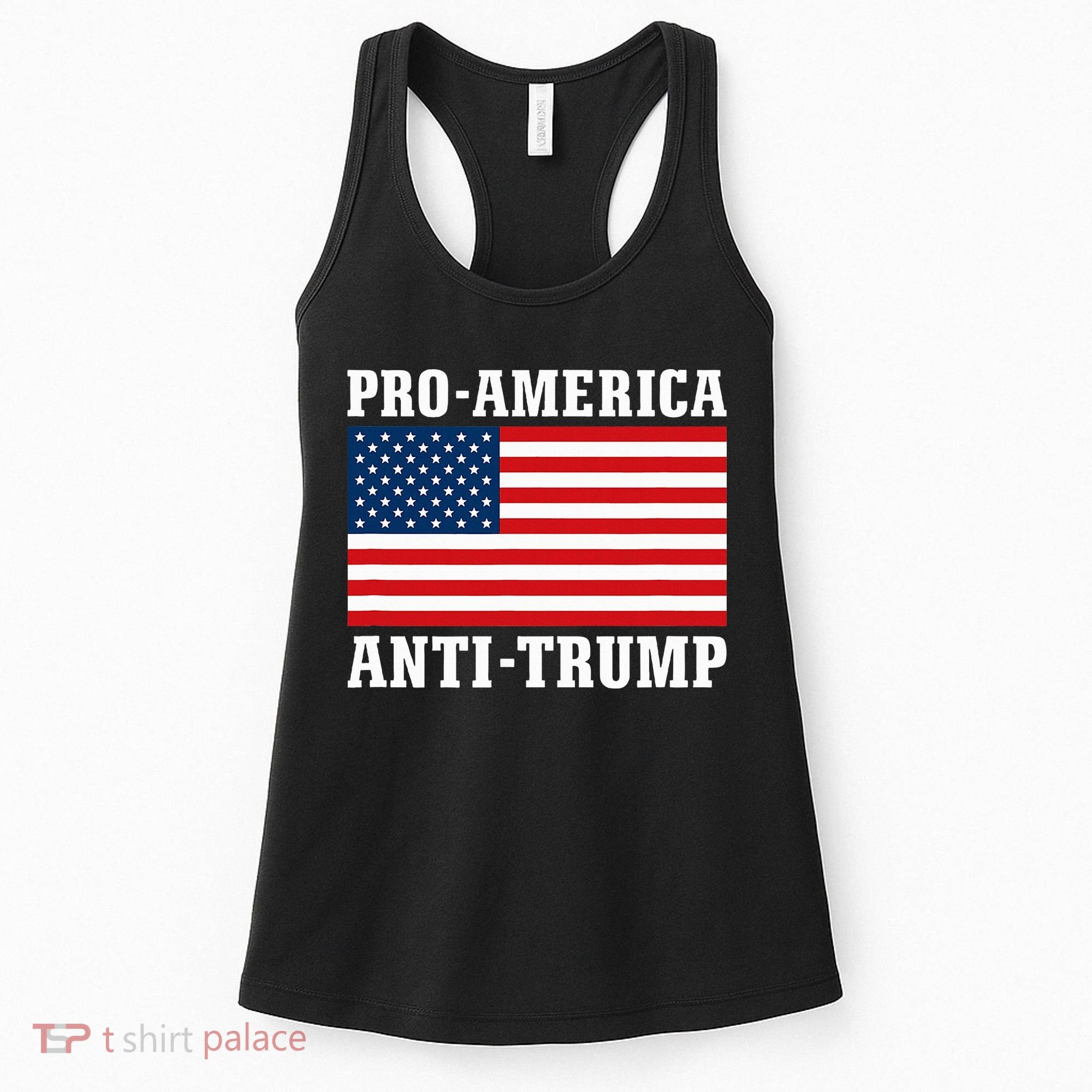 Pro America Anti Trump Women's Tank Top
